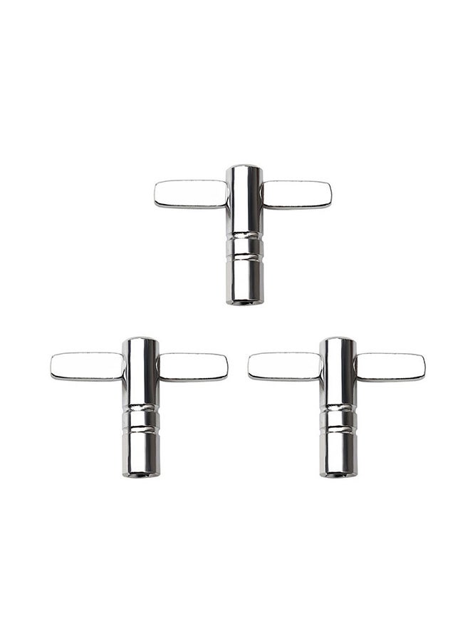 Generic 4-Piece Drum Tuning Key Tool Set With Z-Type And T-Type Rack Drum Accessories  - Image 2