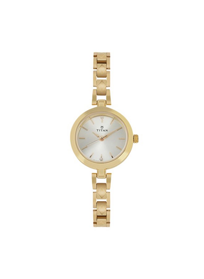 TITAN Women's Stainless Steel Analog Wrist Watch 2598YM01