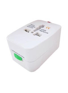 ميفان محول الطاقة العالمي للسفر All-In-One أبيض  - Image 2