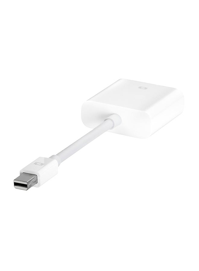 Generic - Mini Display Port To VGA Cable Adapter For Apple MacBook Pro White - Image 1