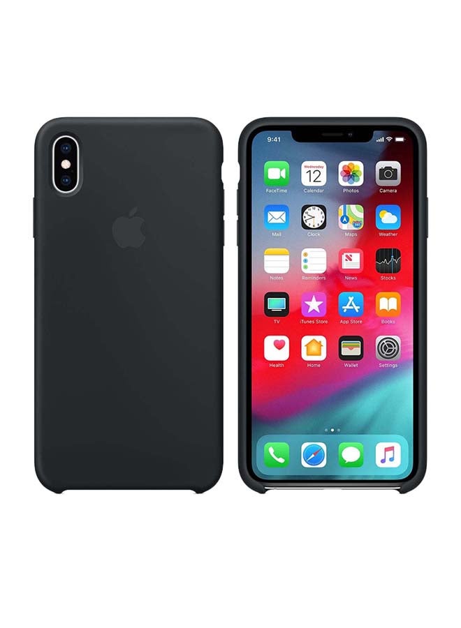 Generic - Silicone Case Cover For Apple iPhone X Black - Image 1