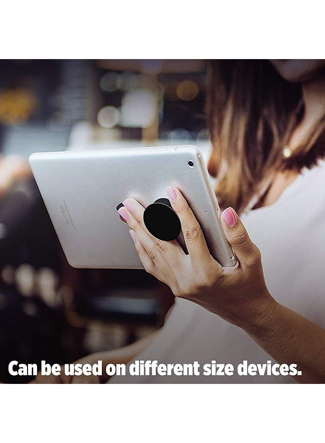 Generic Pop Socket With Stand For Smartphones Black  - Image 5