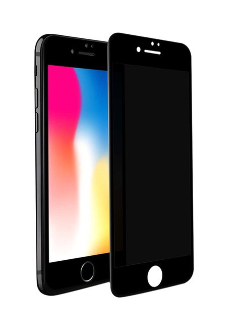 Anti-Spy Privacy Tempered Glass Screen Protector For Apple iPhone 7 Plus Black