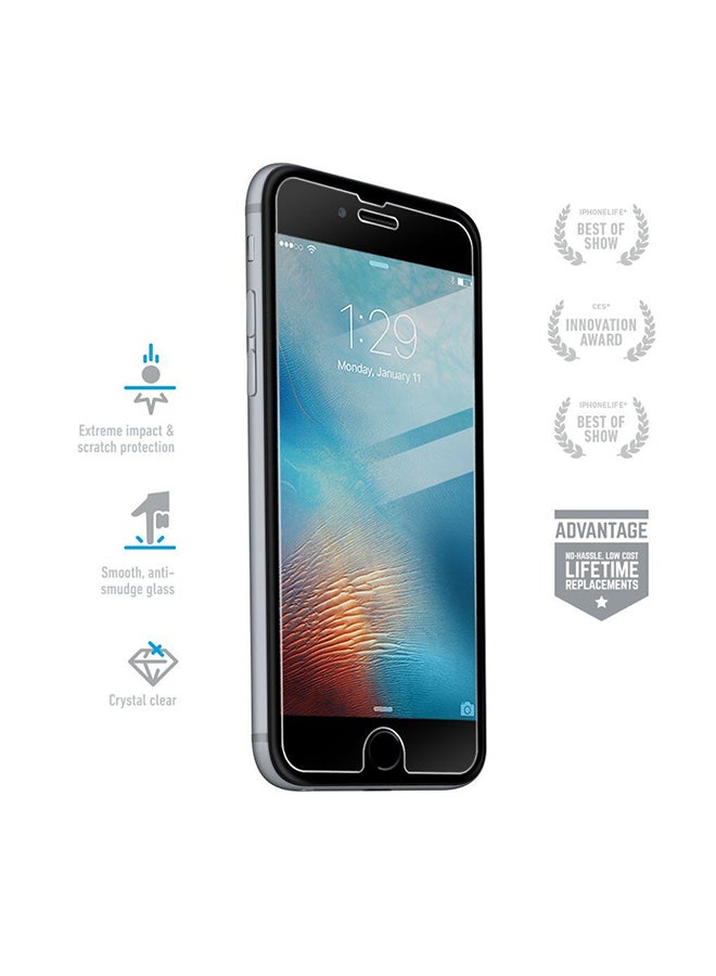 Tempered Glass Screen Protector For Apple iPhone 6/6s Clear - Image 5