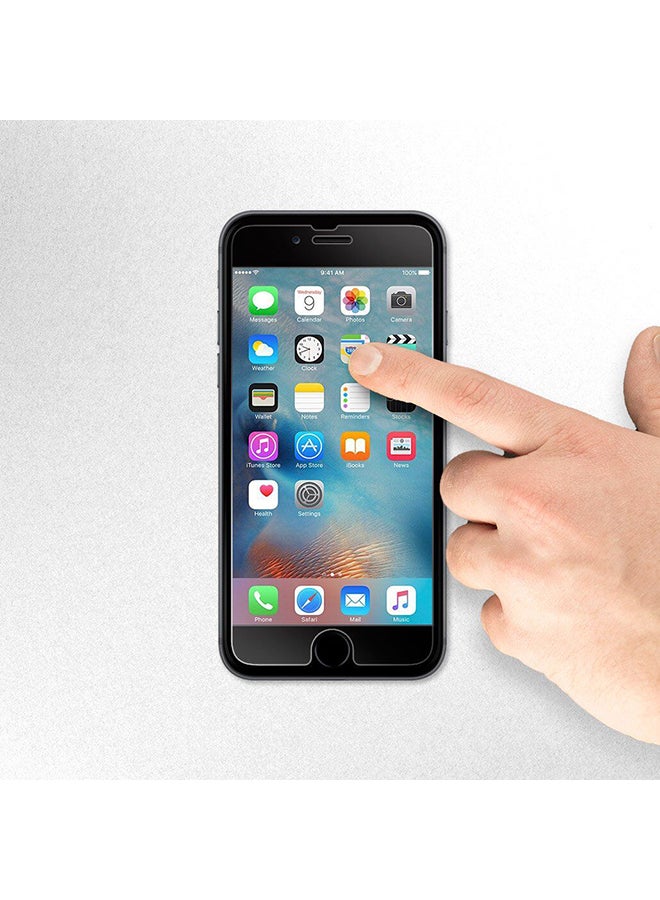 Tempered Glass Screen Protector For Apple iPhone 6/6s Clear - Image 4