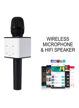 Q7 Karaoke Microphone Q7 Wireless Microphone Hifi Speaker Generic