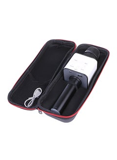 Generic Q7 Bluetooth Karaoke Microphone With Speaker wireless-microphone-black Black/White  - Image 2