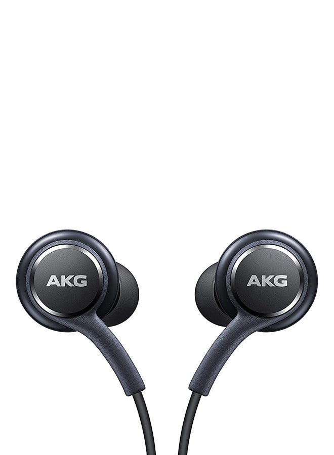 AKG - S8 Plus Wired In-Ear Earphones Black - Image 1