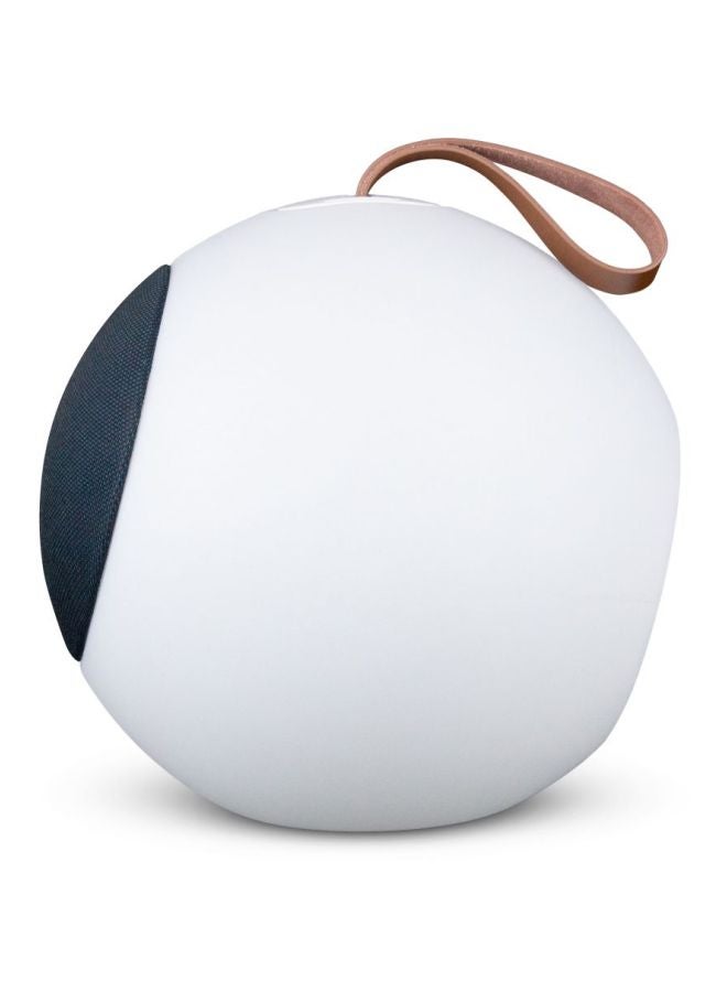 IQ - Ml-Bell Portable LED Lamp Speaker White - Image 1