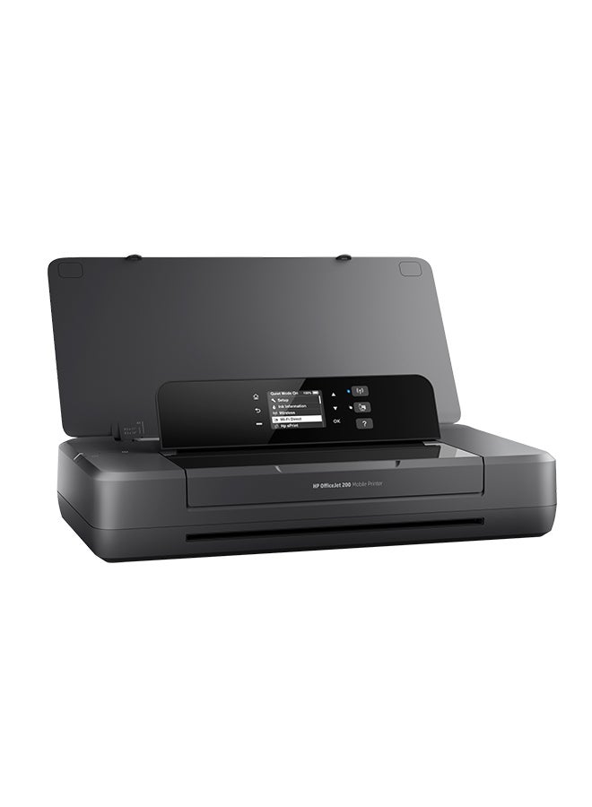 HP - N4K99C Wireless Mobile Printer Black - Image 1