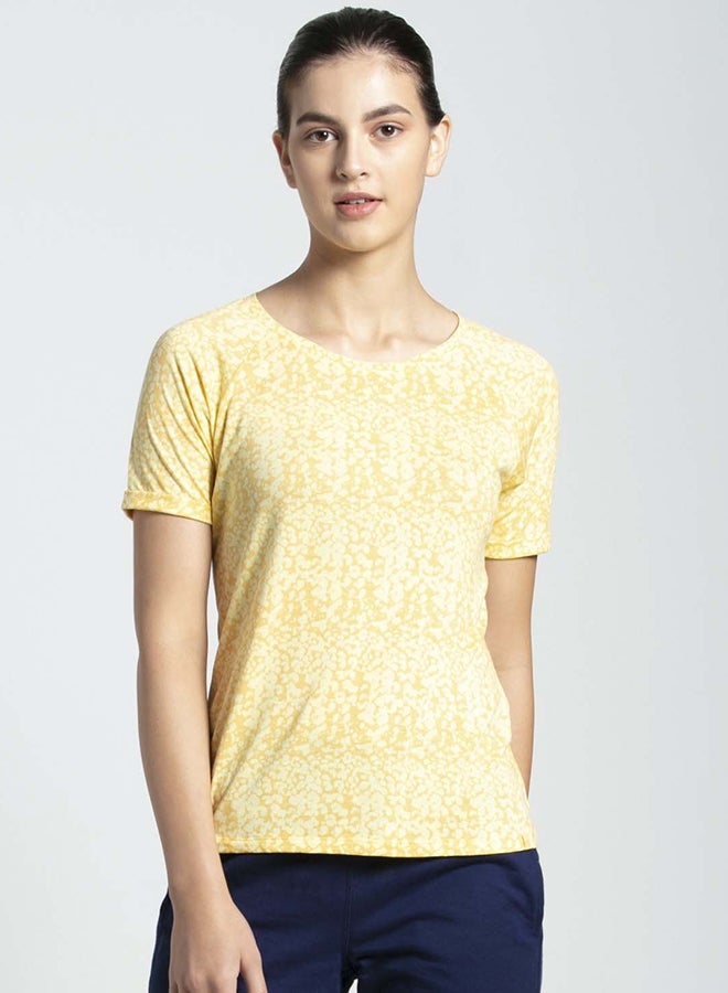 JOCKEY - Crew Neck T-Shirt Banana Ceram - Image 1