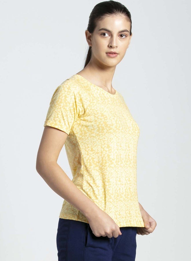 JOCKEY - Crew Neck T-Shirt Banana Ceram - Image 1