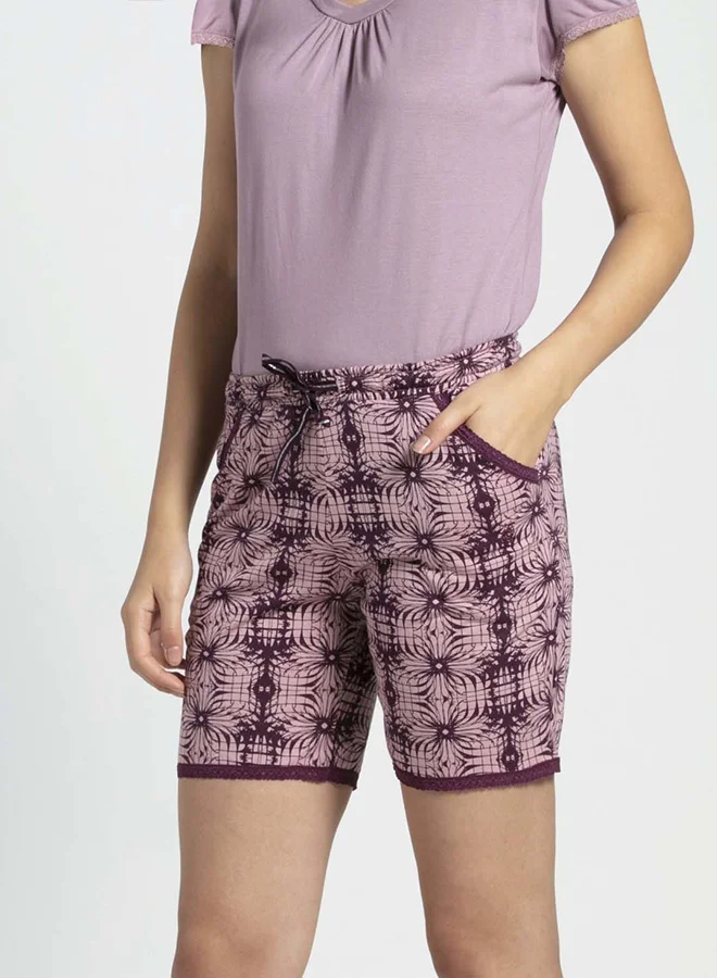 JOCKEY Knit Sleep Shorts Assorted Color/Print