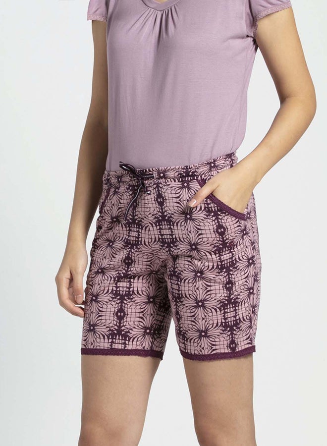 JOCKEY - Knit Sleep Shorts Assorted Color/Print - Image 1