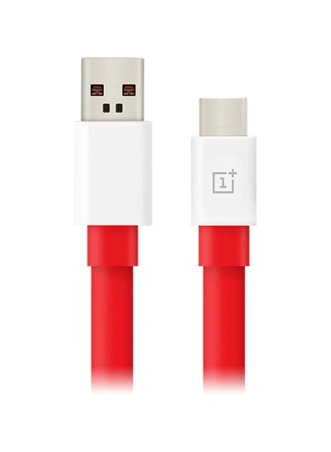 OnePlus Wrap Type-C Charging Cable Red  - Image 2