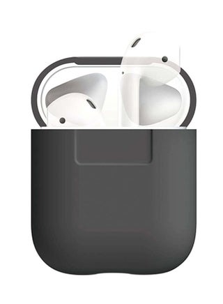 Scratch Resistant Silicon Case For Apple AirPods Dark Grey - v1580471060/N12750082A_1