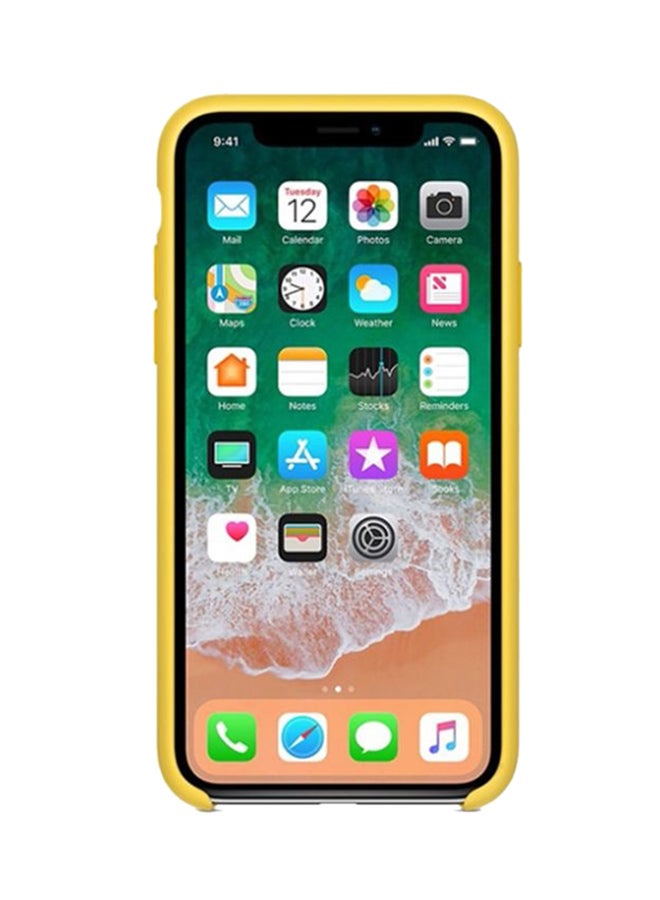 MARGOUN - Protective Case Cover For Apple iPhone X Yellow - Image 1