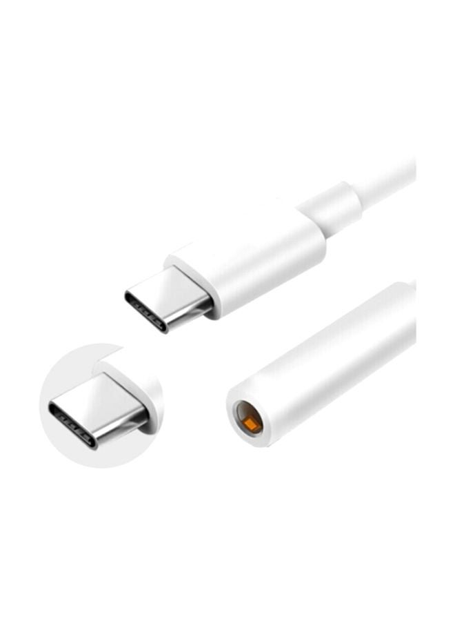 Ozone 3.5mm Female To Type-C Male Adapter White/Silver - Image 5