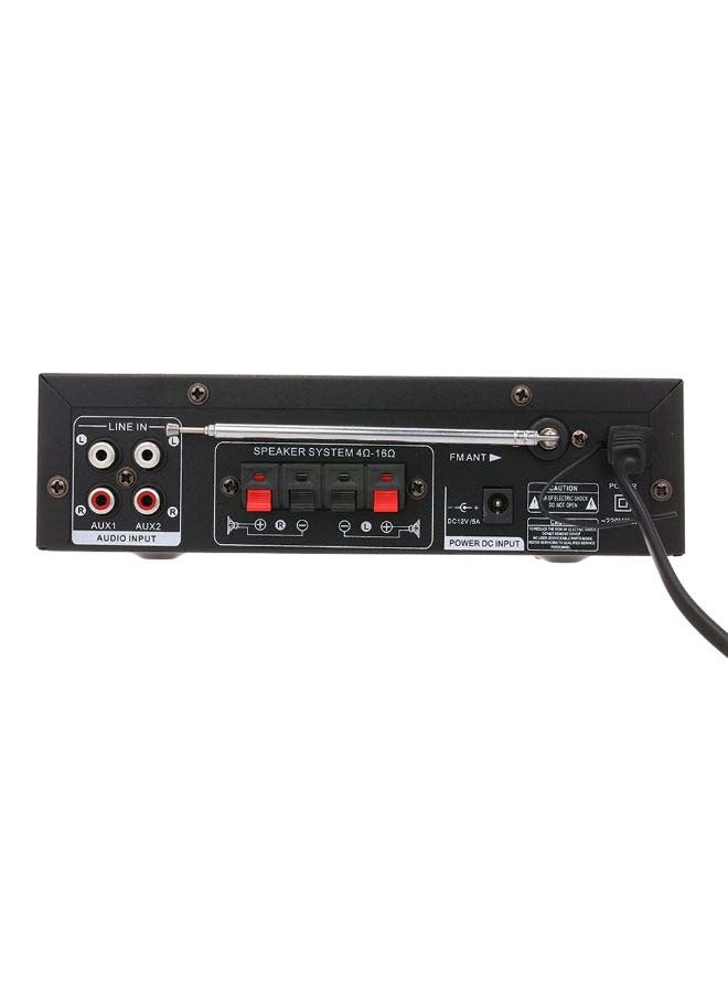 Generic Mini Audio Power Amplifier With Remote V6372_P Multicolour  - Image 2