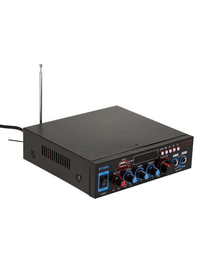 Generic Mini Audio Power Amplifier With Remote V6372_P Multicolour  - Image 3