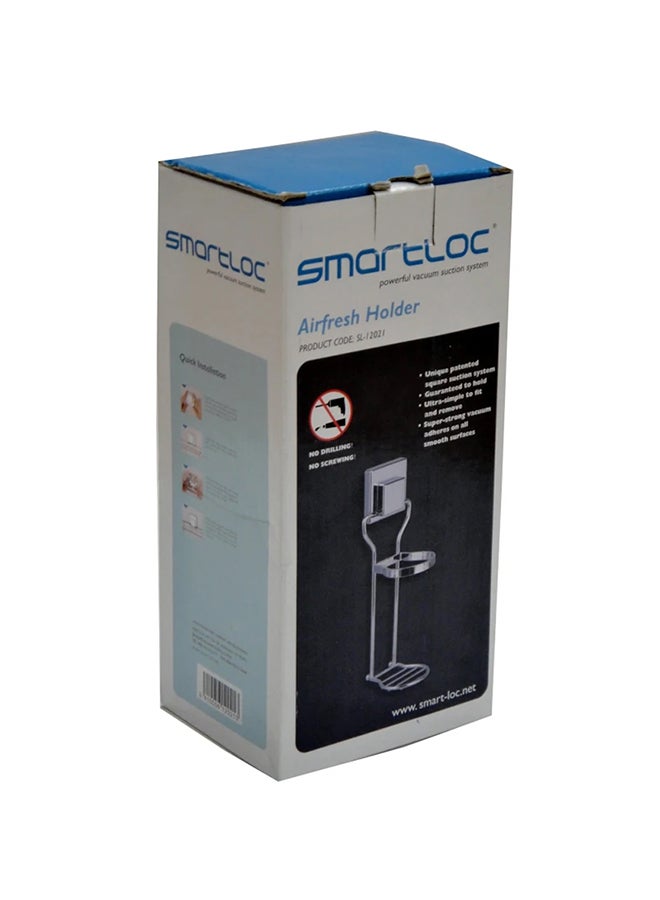 SMARTLOC Air Freshner Holder Silver 10x8x21cm - Image 2