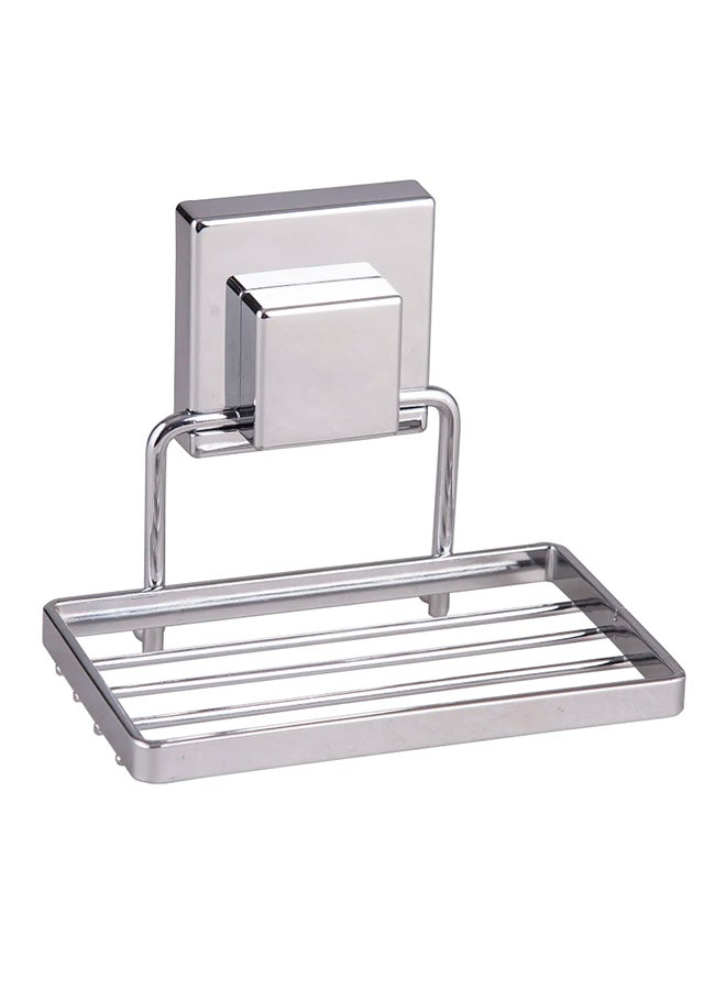 SMARTLOC - Soap Dish Holder Silver 18x6x11cm - Image 1