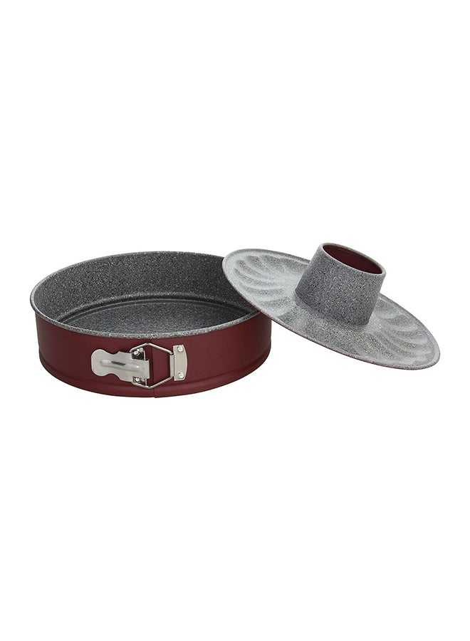 Tognana - Spring Form Cake Pan Grey/Red 24cm - Image 1