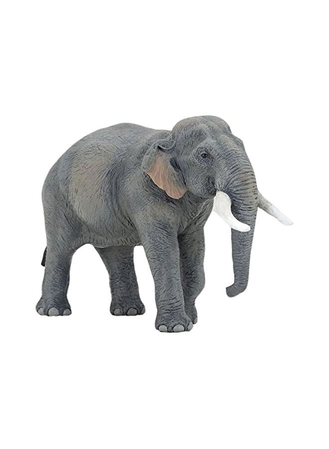 بابو مجسم لحيوان الفيل الآسيوي طراز 50131 5.5بوصة
