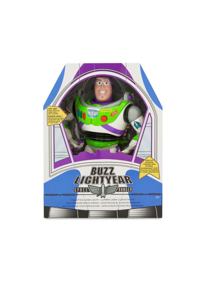 Disney - Buzz Lightyear Talking Action Figure - 12-Inch - Image 1