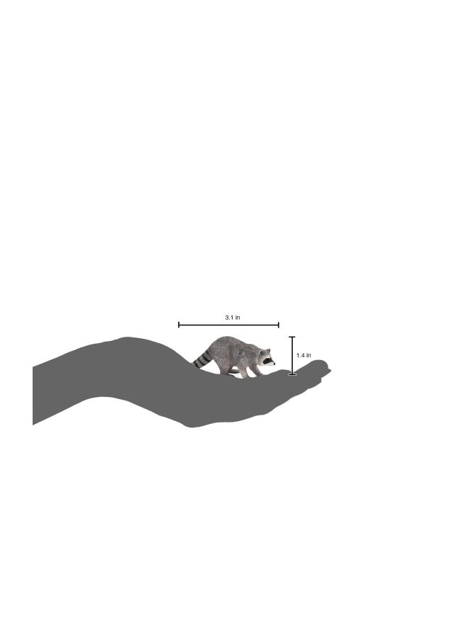 MOJO Raccoon Toy Figure 387159  - Image 2