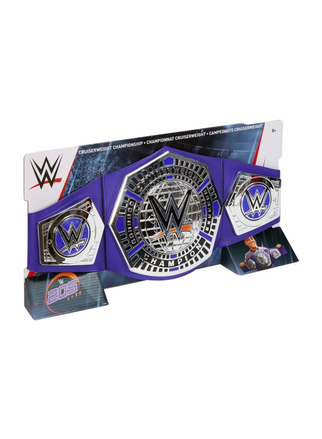 WWE Cruiserweight Championship Title Belt FMV05 - Image 4