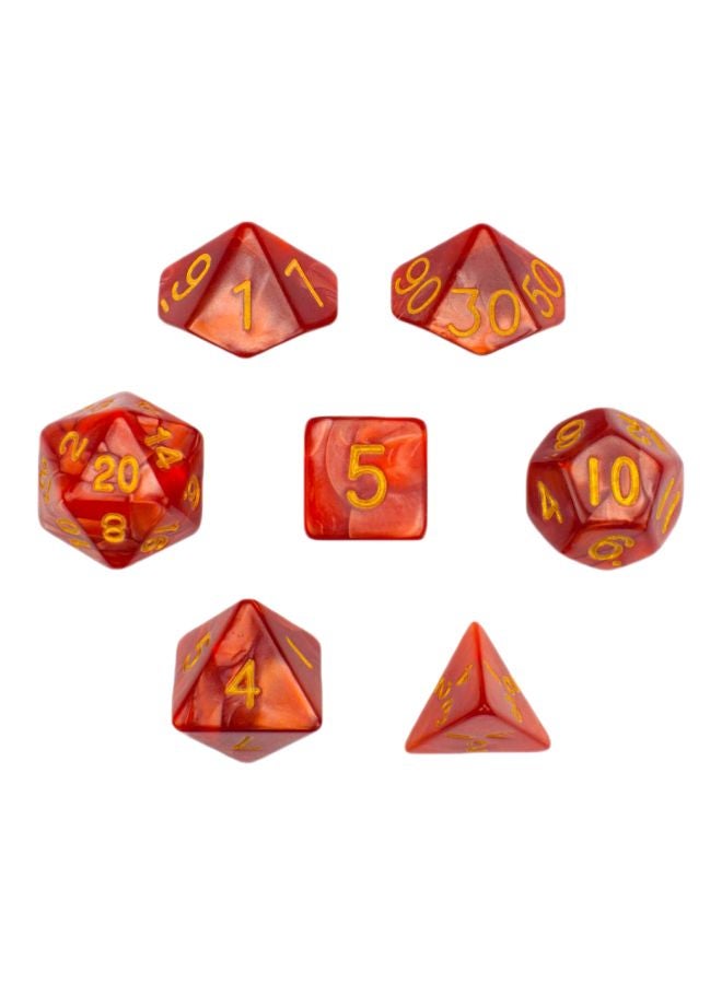 Wiz Dice 7-Piece Polyhedral Dice SG_B01L2SCFAG_US  - Image 1