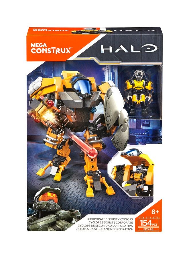 MEGA CONSTRUX - Corporate Security Cyclops Action Figure FDY48 - Image 1