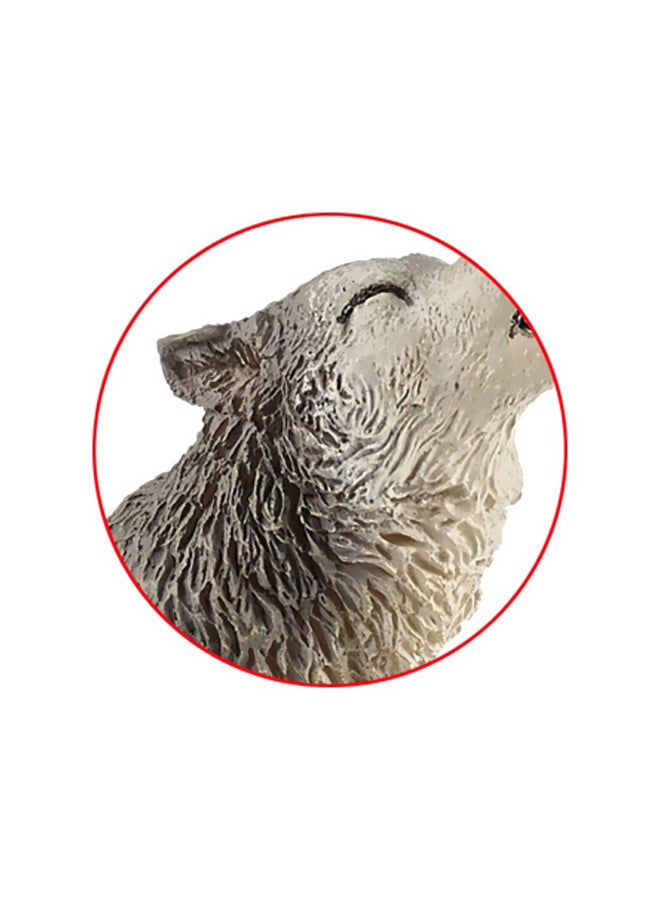 بابو مجسم صغير لذئب يعوي طراز 50171 - Image 2