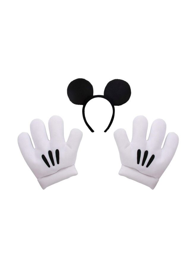 elope Disney's Mickey Mouse Ears And Gloves Set 423601 - Image 1