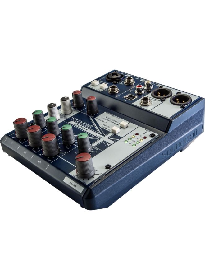 SOUNDCRAFT - Notepad-5 Analog Mixing Console Notepad-5 Blue - Image 1