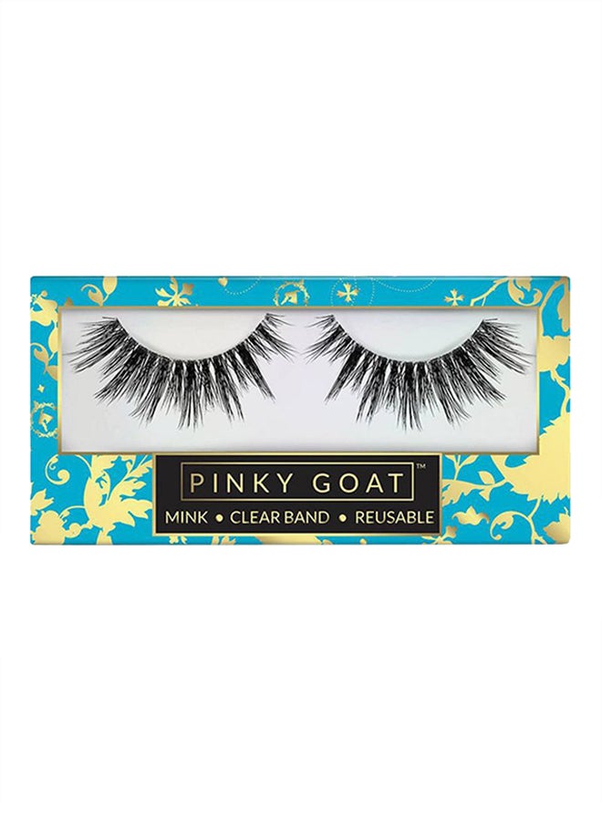 PINKY GOAT Riham Mink Lashes Black  - Image 1
