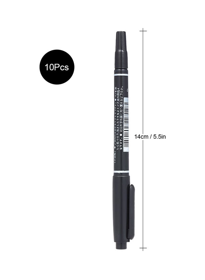 ANSELF 10-Piece Tattoo Marker Set Black - Image 5