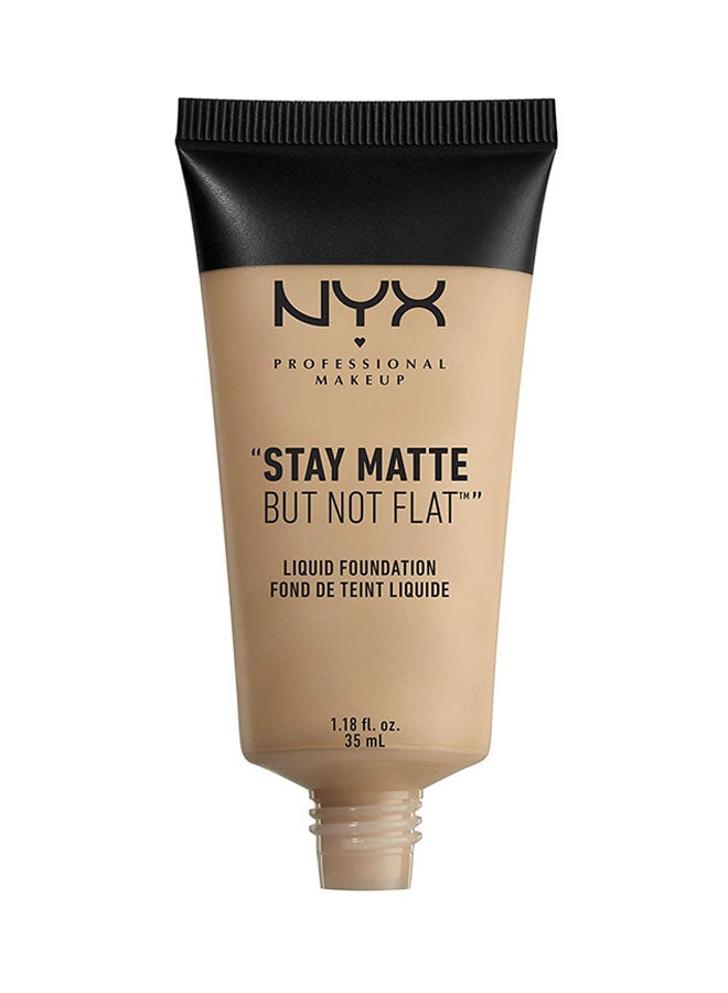 NYX PROFESSIONAL MAKEUP - Stay Matte But Not Flat Liquid Foundation Warm Beige - Image 1