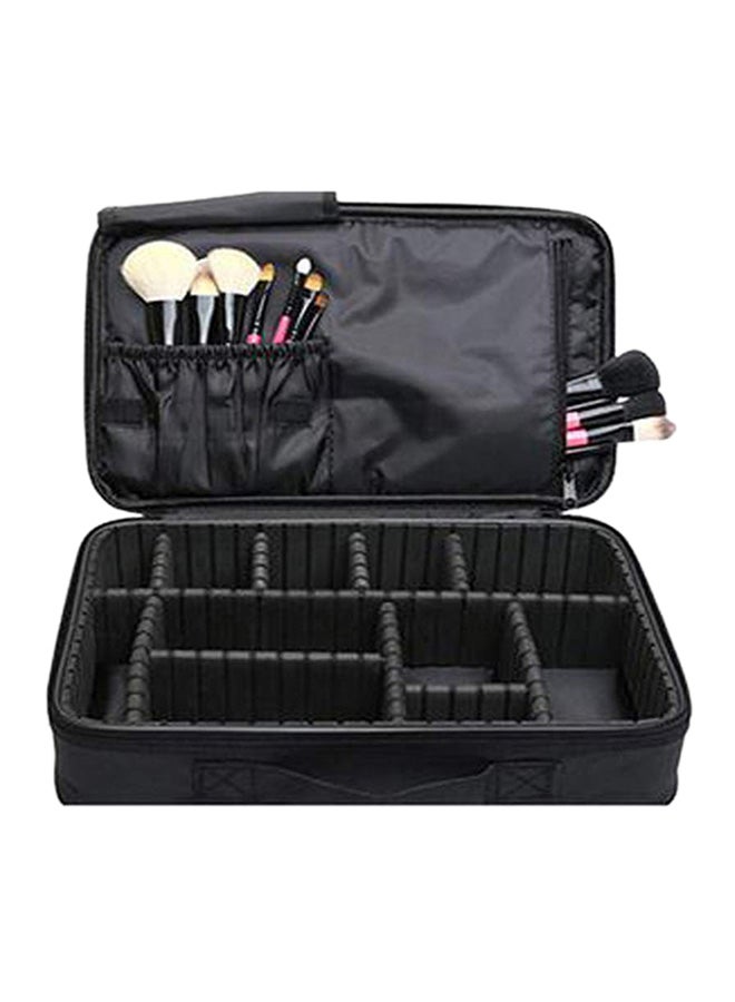 Makeup Organizer Multi-functional Bag Black - Image 5