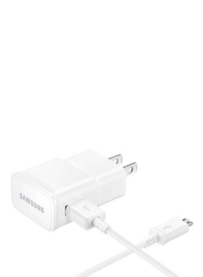 Samsung Charger With USB Cable Set White  - Image 3