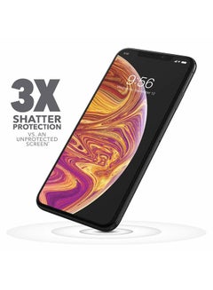 إنفيزيبل شيلد لاصقة حماية الشاشة للخصوصية من الزجاج المقوى لهاتف أبل آيفون XR أسود  - Image 2