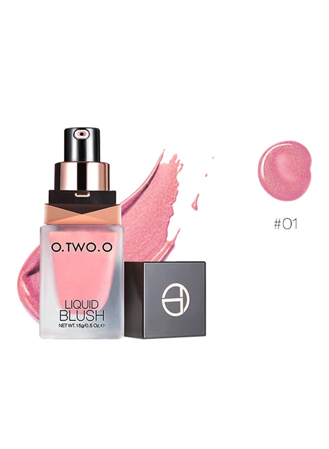 O.TWO.O Makeup Liquid Blusher #01 Morning  - Image 2