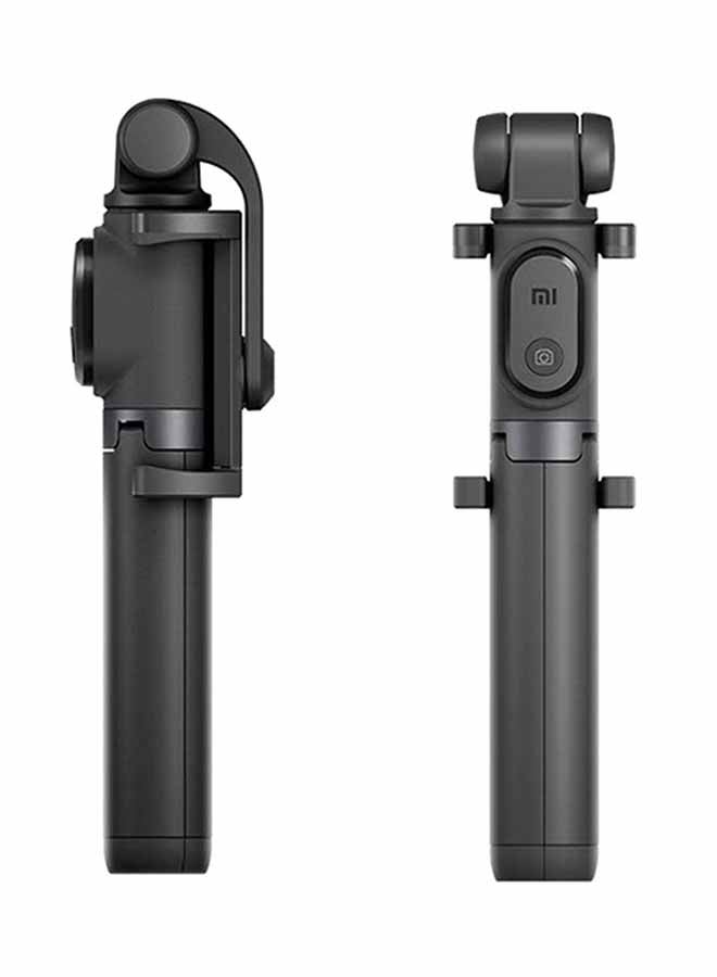 Tripod Selfie Stick With Wireless Bluetooth Remote Shutter Black