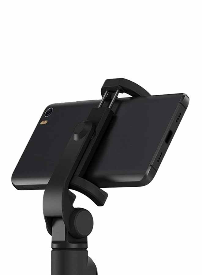 Tripod Selfie Stick With Wireless Bluetooth Remote Shutter Black
