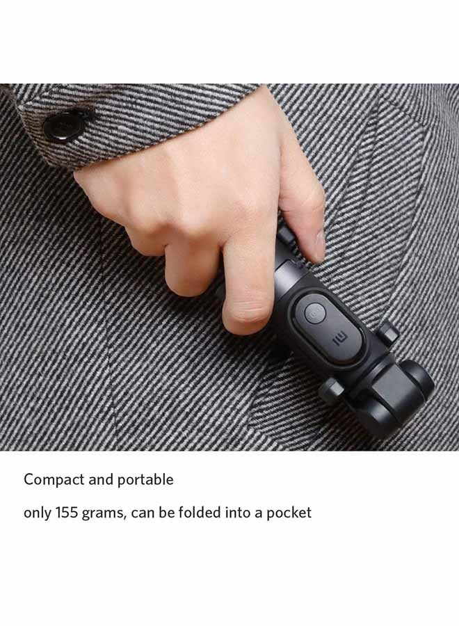 Tripod Selfie Stick With Wireless Bluetooth Remote Shutter Black