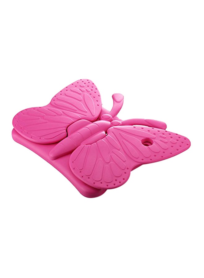 Muzz - Butterfly Design Case Cover With Stand For Apple iPad 2/3/4 Pink - Image 1