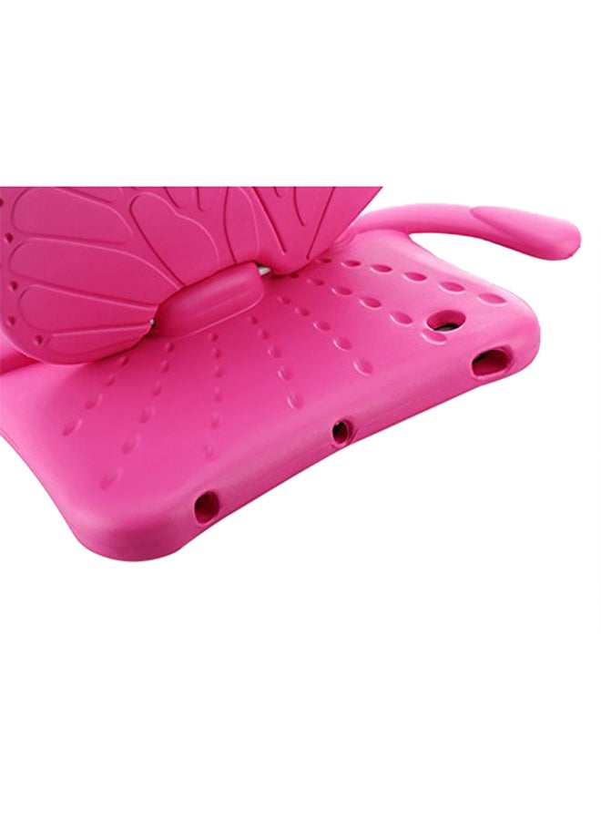 Muzz - Butterfly Design Case Cover With Stand For Apple iPad 2/3/4 Pink - Image 1