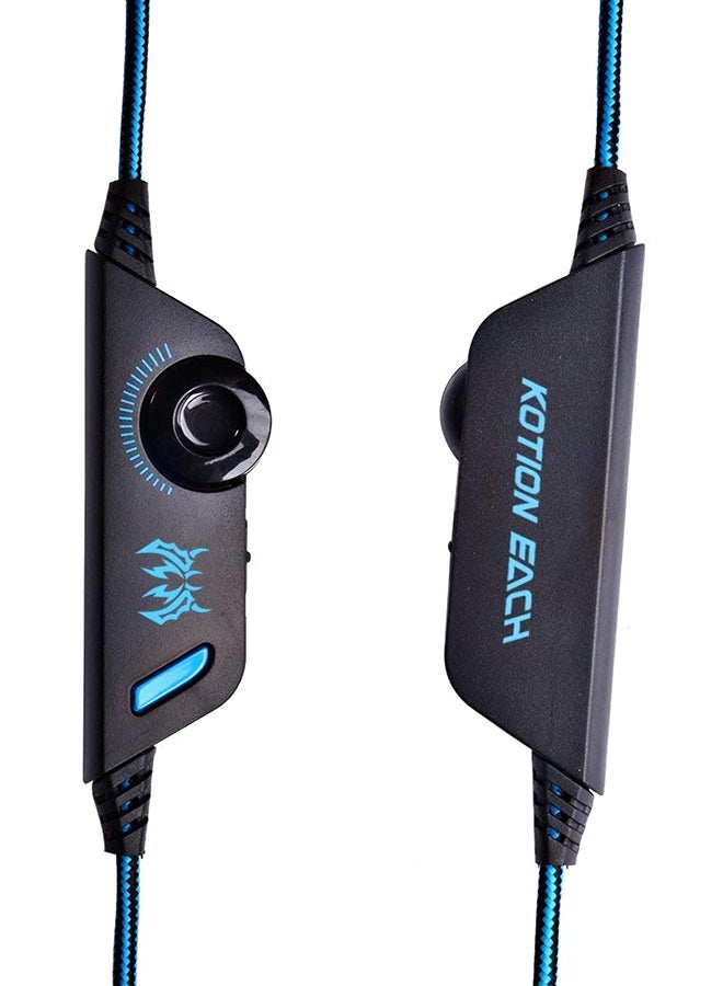KOTION EACH - Stereo Over-Ear Gaming Wired Headset With Microphone For PS4 /PS5/XOne/XSeries/NSwitch/PC - Image 1