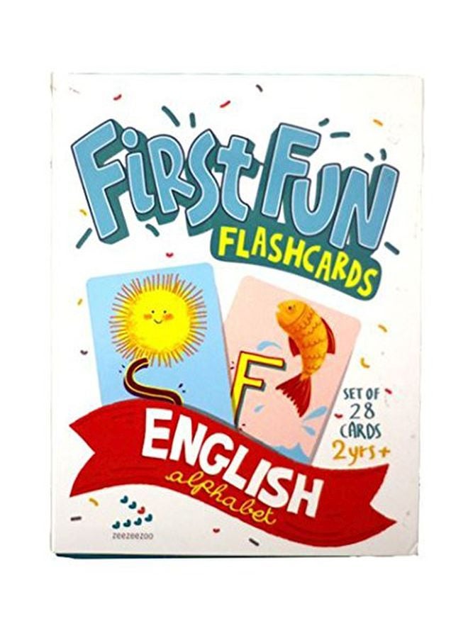 Pack Of 28 First Fun Flash Card - v1580479916/N33346097A_3